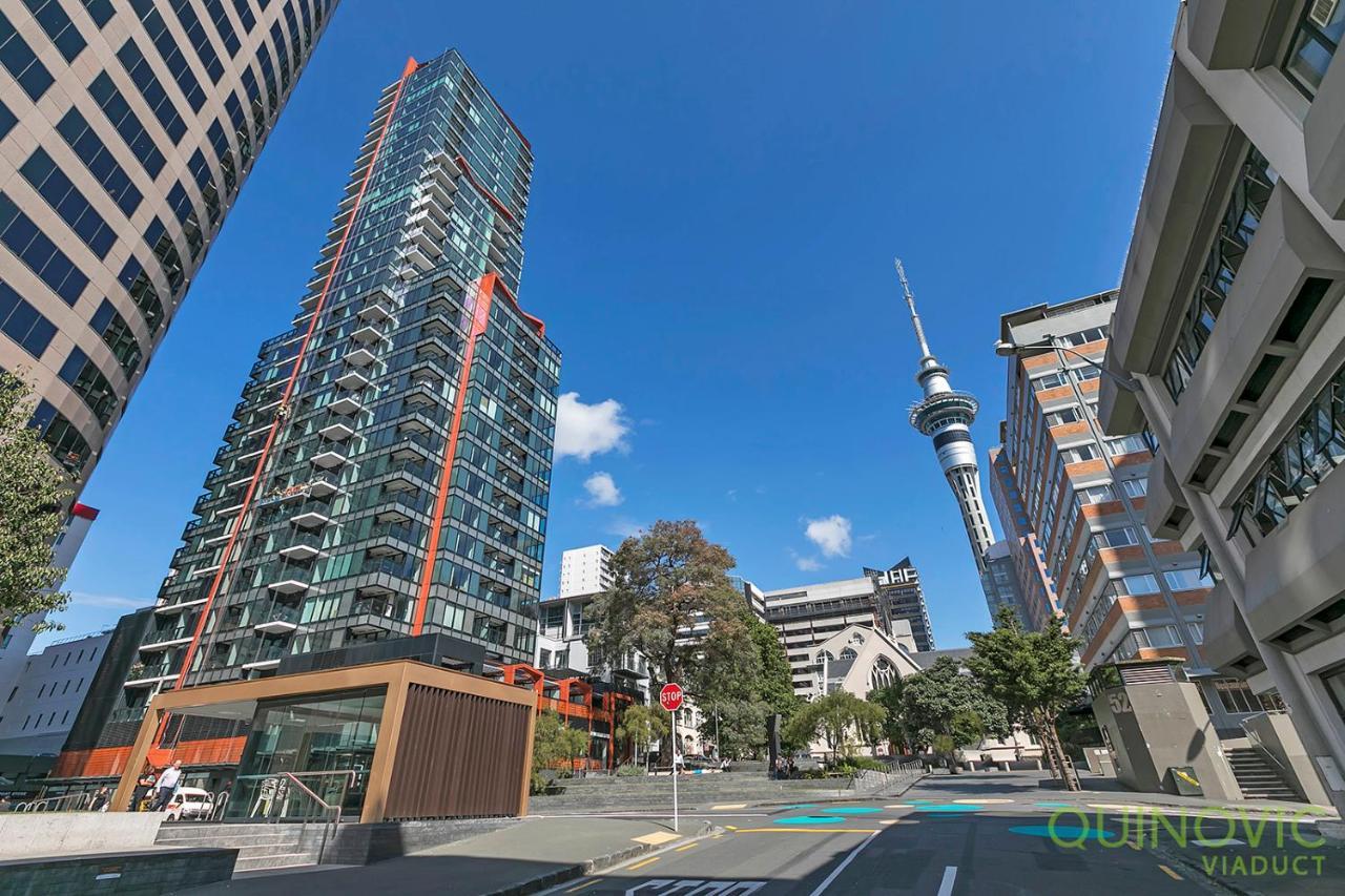 Qv Comfortable Downtown Apartment - 1136 オークランド エクステリア 写真